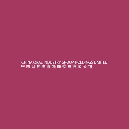 China Oral Industry Group Hold